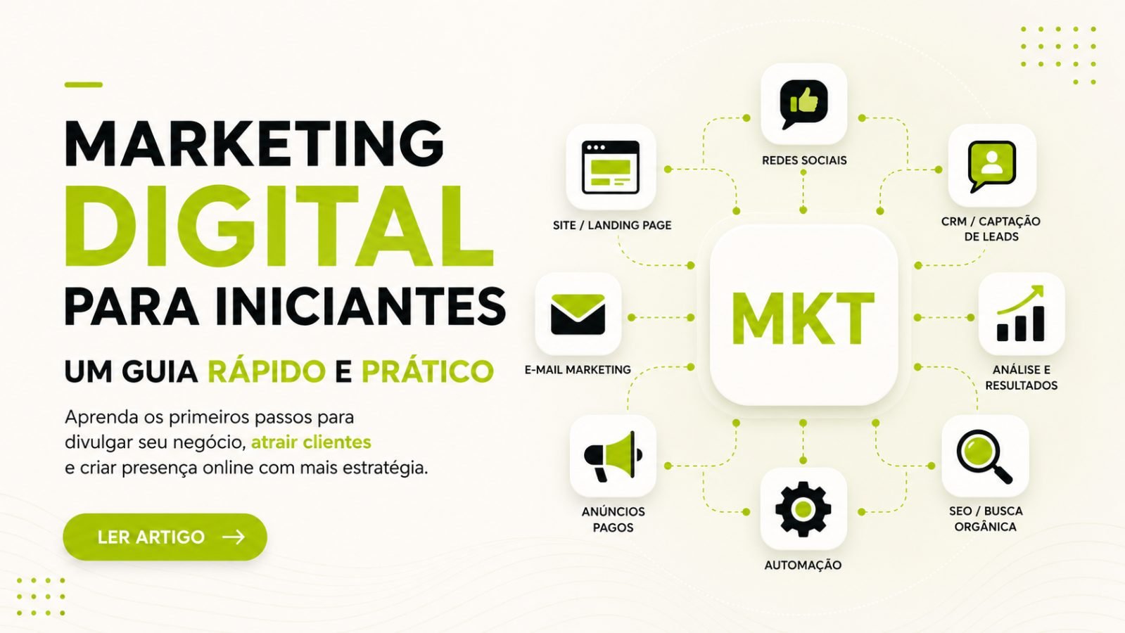 Marketing digital para iniciantes: guia rápido e prático